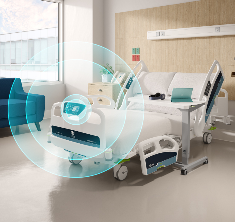 Smart bariatric hospital bed - data at the nurse station - Umano Connect - USA